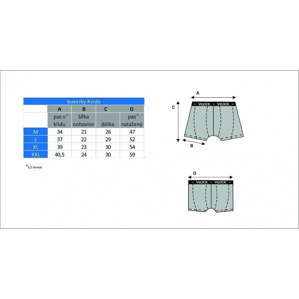 KVIDO II pánske boxerky VoXX - CARS