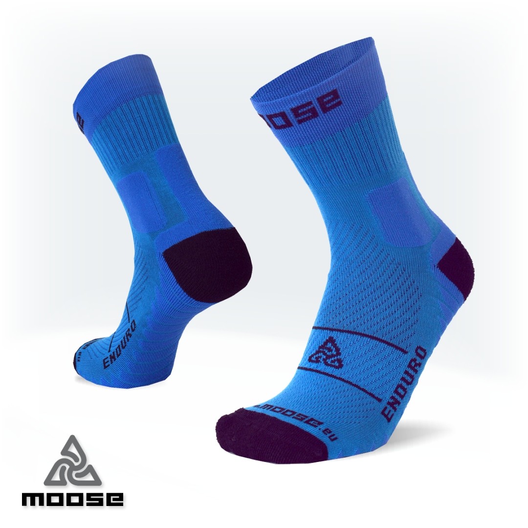 RACE POLY športové cyklo ponožky Moose