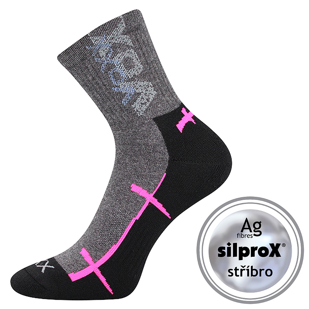 SUPERPACK - WALLI športové ponožky so striebrom VoXX - 5 párů