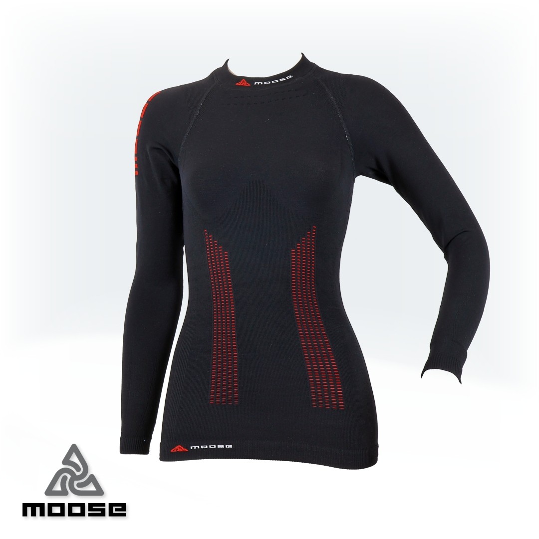 SPEED TEE LSL MEN seamless polokompresná termobielizeň Moose