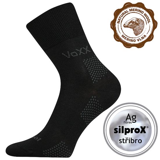 ORIONIS SUPERPACK 5párov antibakteriálne merino ponožky so striebrom Voxx