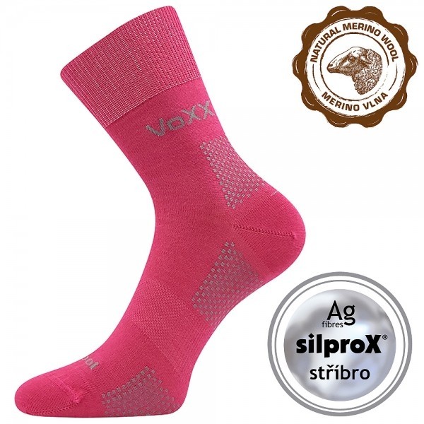 ORIONIS SUPERPACK 5párov antibakteriálne merino ponožky so striebrom Voxx