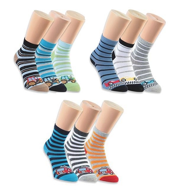 DOPRAVA detské farebné ponožky TRENDY SOCKS