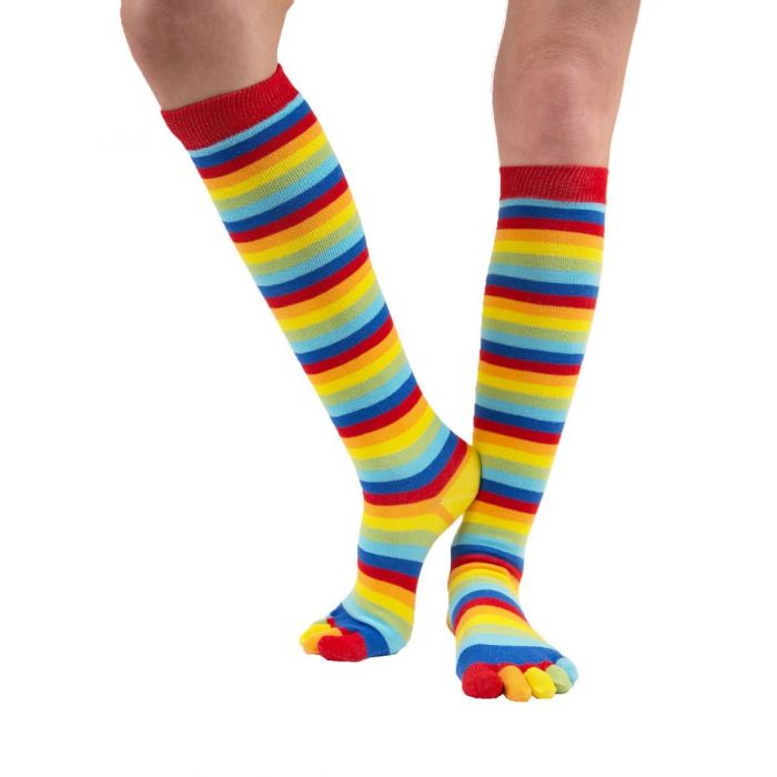 KNEE-High prstové podkolenky ToeToe