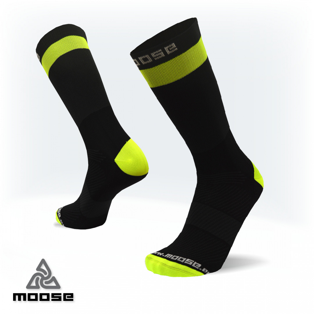 RACE POLY športové cyklo ponožky Moose