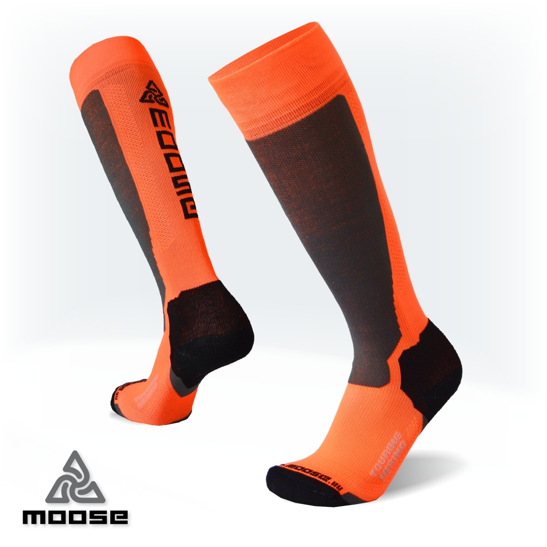TOURING MERINO elastické funkčné podkolienky Moose