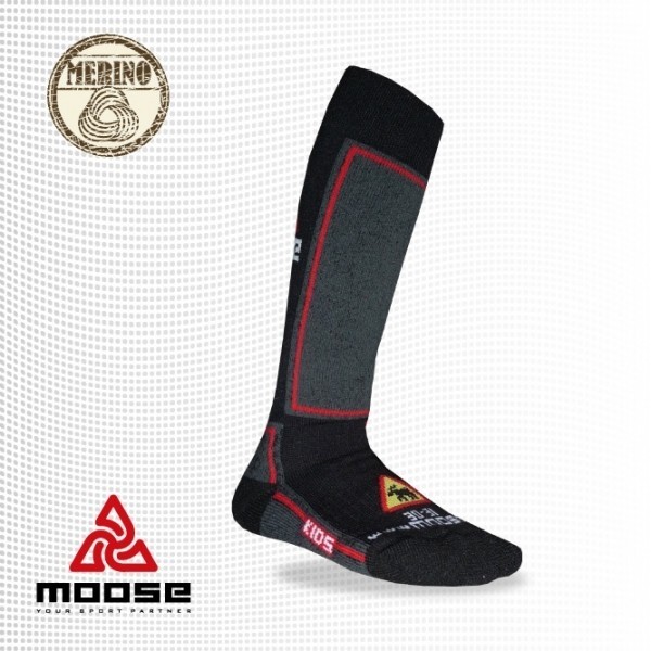 KIDS SNOW EXTRA detské lyžiarske podkolienky Moose