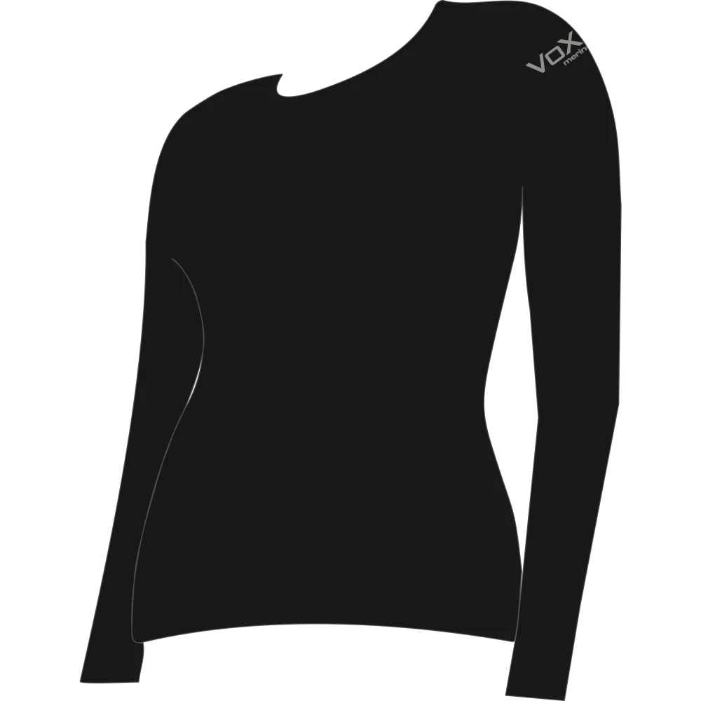 MERINOWOOL 11 dámske slim tričko s dlhým rukávom VoXX