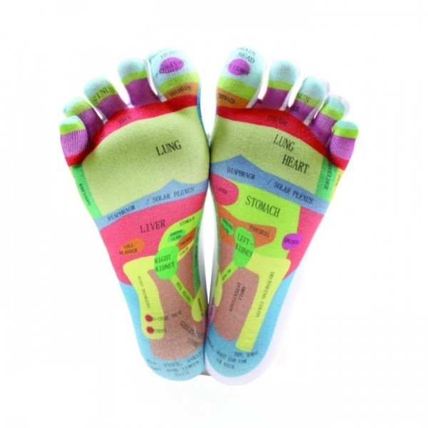 Reflexology komfortné prstové ponožky ToeToe