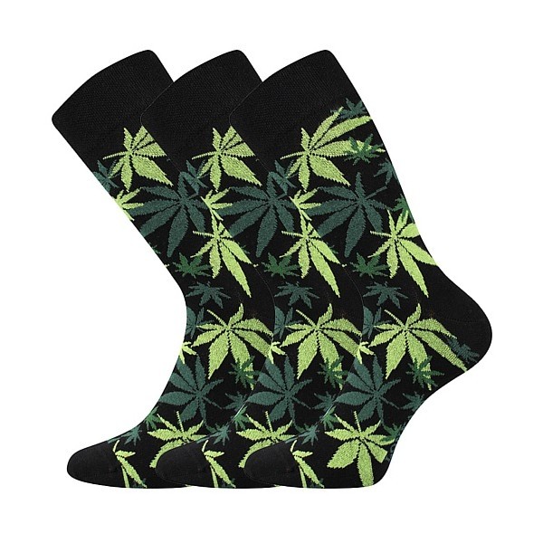 DEPATE farebné ponožky Lonka - CANNABIS