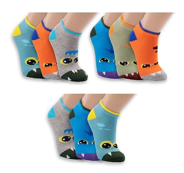 OBLUDY detské farebné členkové ponožky TRENDY SOCKS