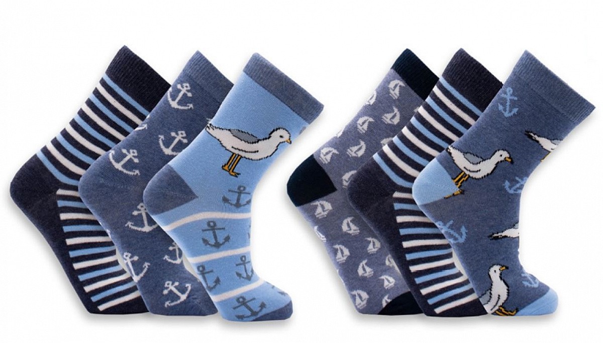 NÁMOŘNÍK detské farebné ponožky TRENDY SOCKS