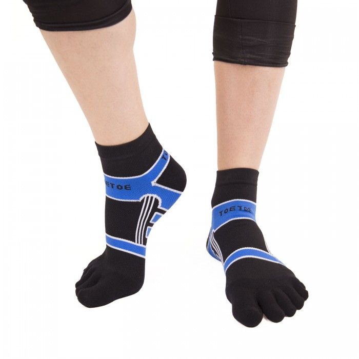 RUNNERS COLOR bežecké členkové prstové ponožky ToeToe