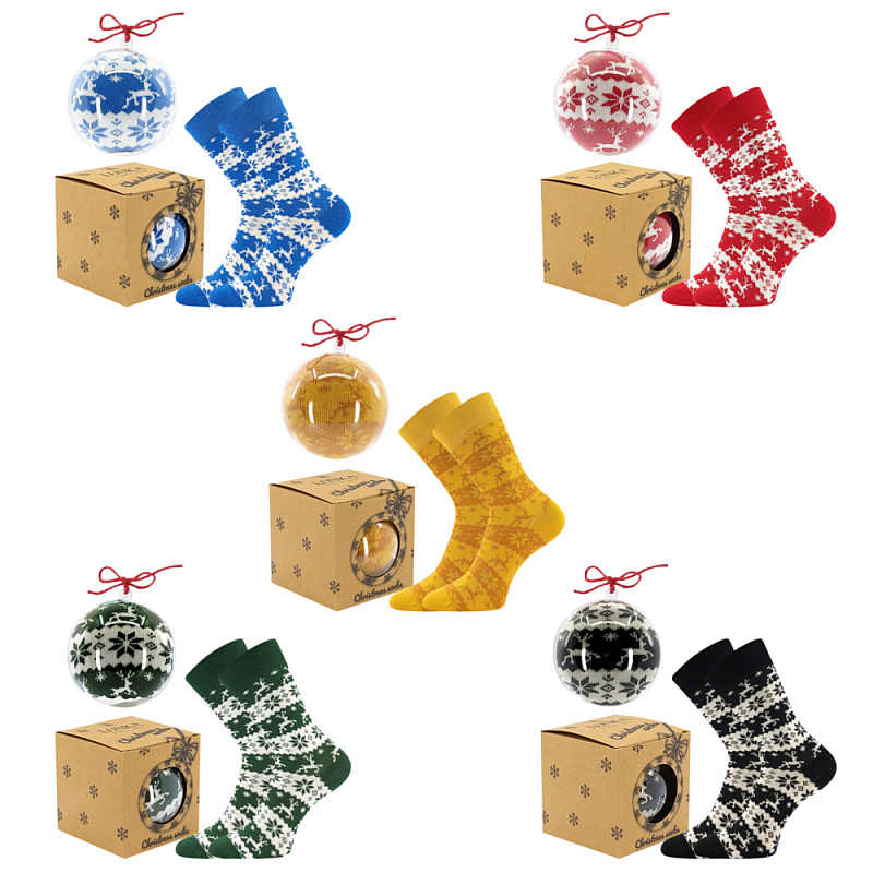 ELFI darčekové vianočné ponožky Lonka