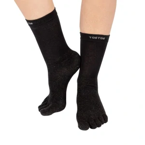 SILVER prstové ponožky se stříbrem ToeToe