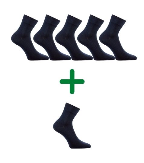 GAZDAN 5+1 ZADARMO znížené ponožky extra voľný lem Lonka