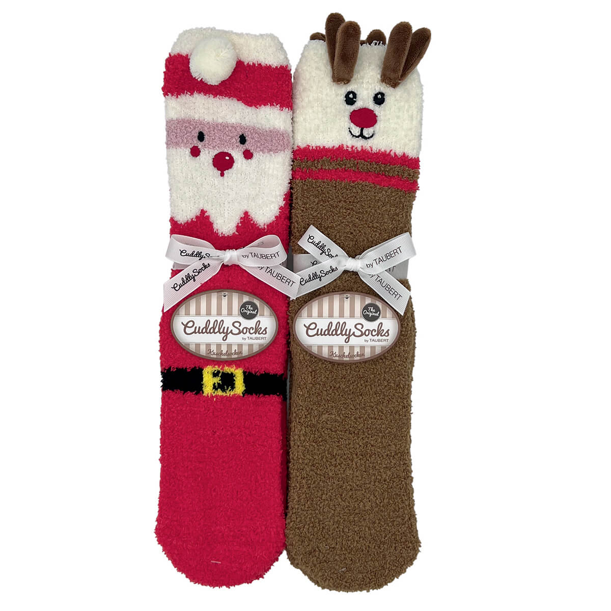 Darčekovo balené vianočné protišmykové ponožky Taubert