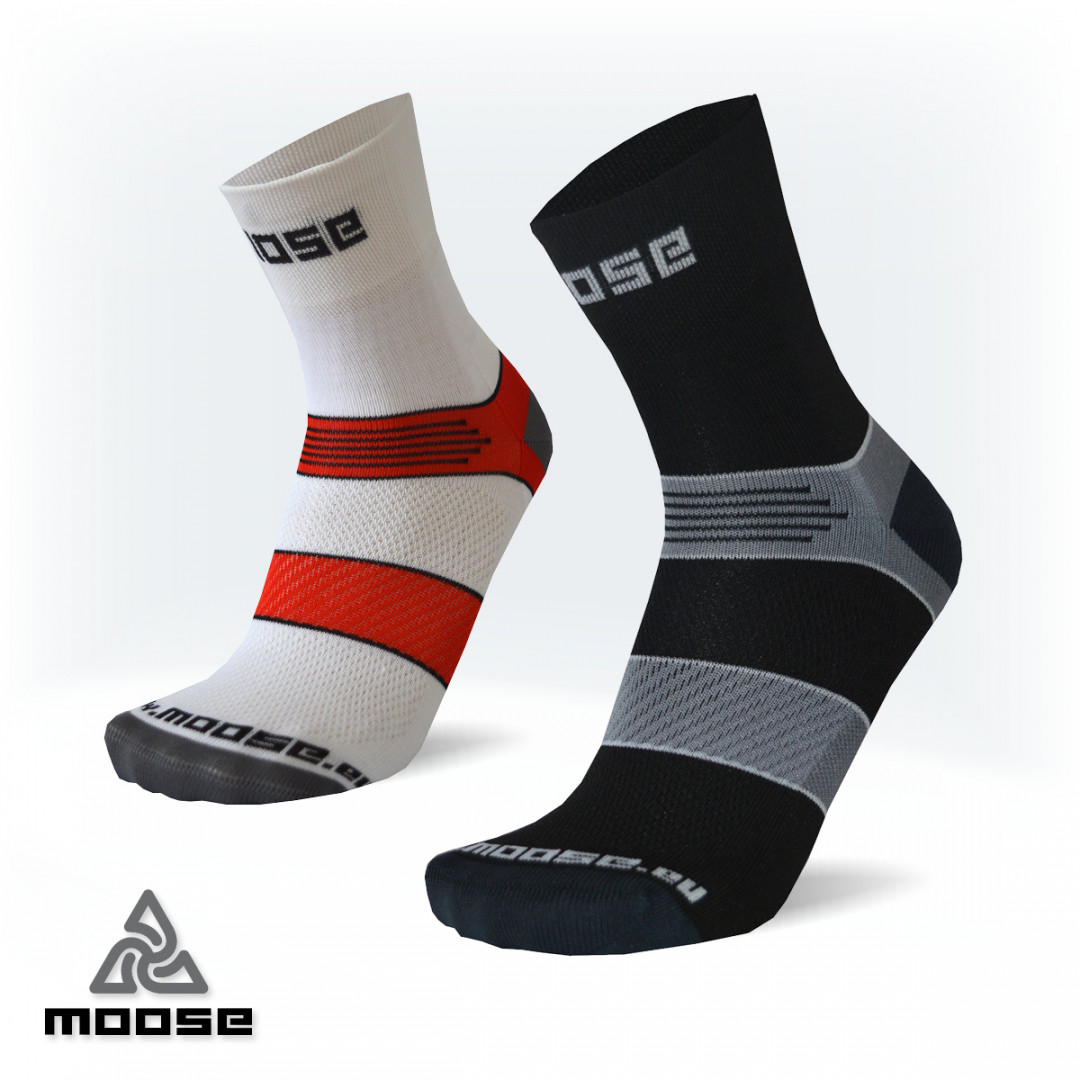 ROAD MASTER športové cyklo ponožky Moose