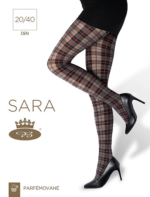 SARA 20/40 DEN pančuchové nohavice Lady B