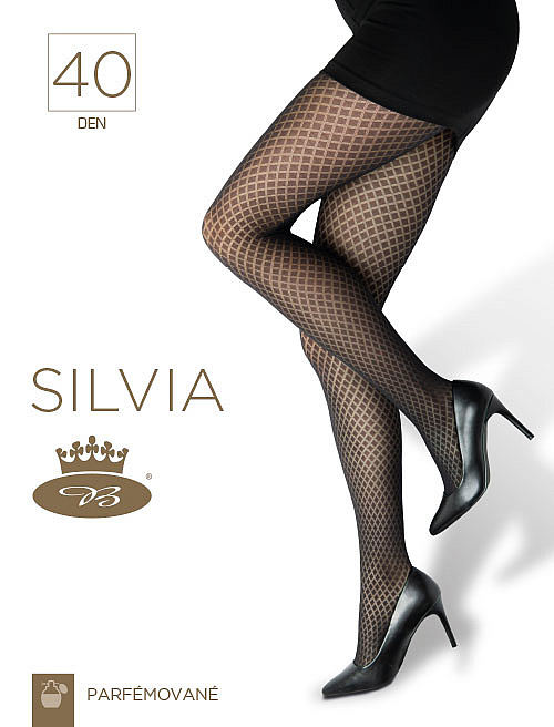 SILVIA 40 DEN pančuchové nohavice Lady B