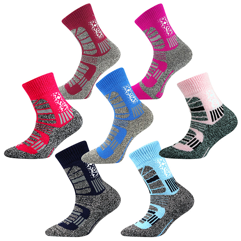 TRACTION detské extra teplé zimné termo ponožky Voxx