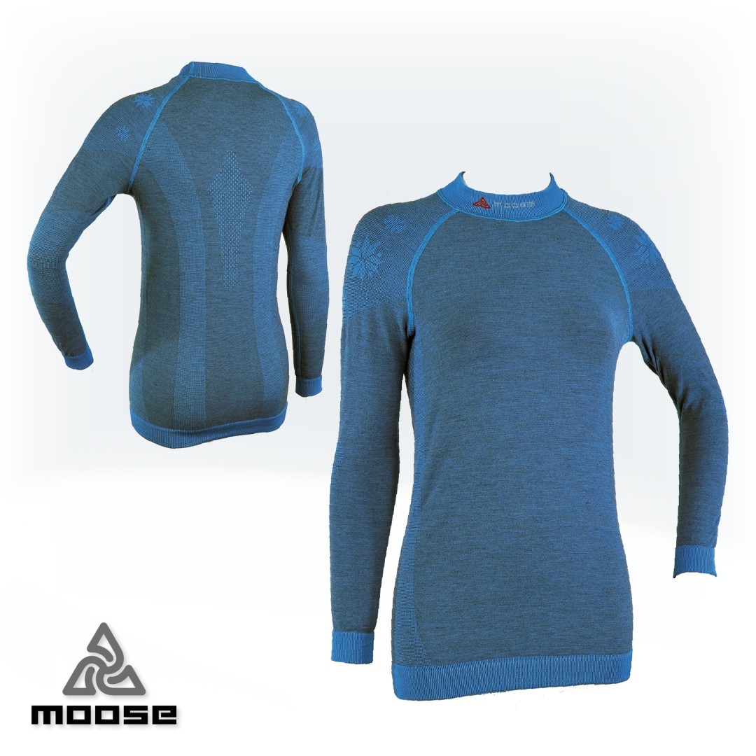 BASE MERINO TEE WOMEN teplá športová termobielizeň Moose