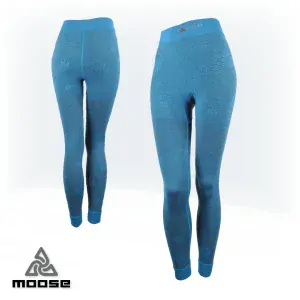 BASE MERINO PANTS WOMEN teplá športová termobielizeň Moose
