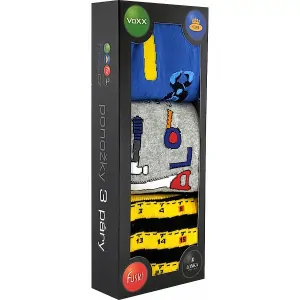 DEBOX farebné vianočné ponožky Lonka - NÁRADIE