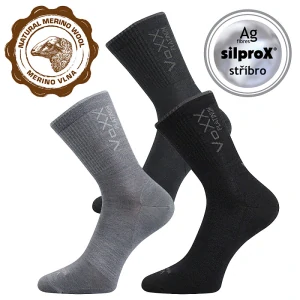 RADIUS merino vlnené ponožky so striebrom VoXX