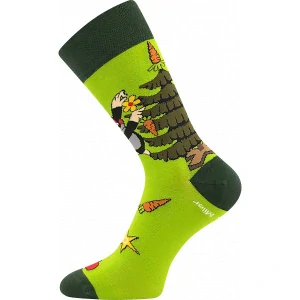 KR 211 VIANOCE veselé farebné ponožky Boma - KRTOČEK - 1pár