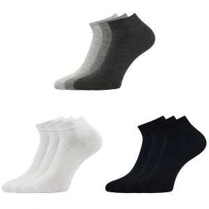 EKOS nízke jednofarebné bambusové ponožky Boma