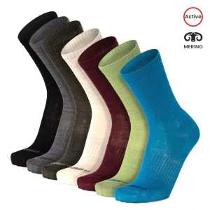 BESKYD MONO jednofarebné merino ponožky Moose