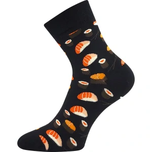 DEVIVE vtipné bavlnené ponožky Lonka - SUSHI