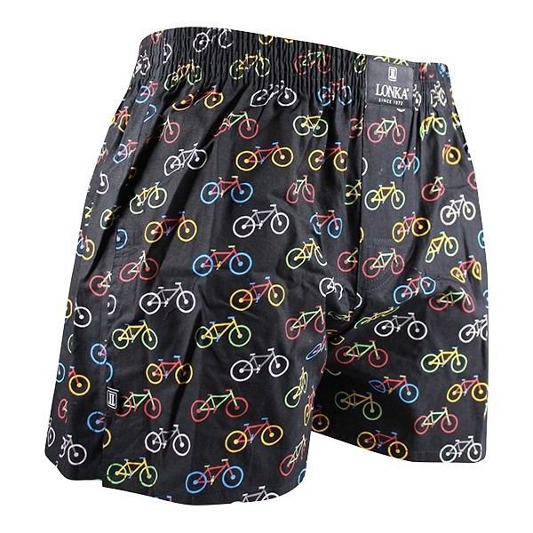 JACK Boxers pánske bavlnené trenírky Lonka - BIKE