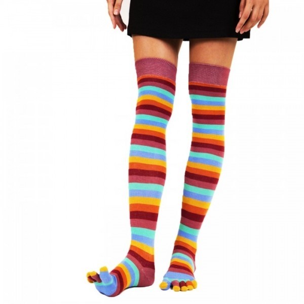 OVER-KNEE prstové nadkolienky ToeToe