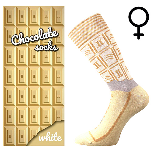 CHOCOLATE sladké veselé ponožky Lonka