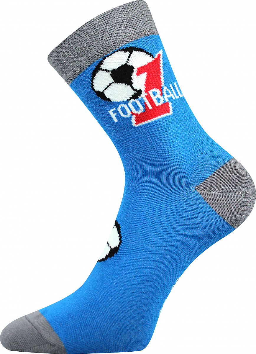 057-21-43 XI detské ponožky Boma - mix FUTBAL