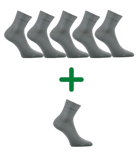GAZDAN 5+1 ZADARMO znížené ponožky extra voľný lem Lonka