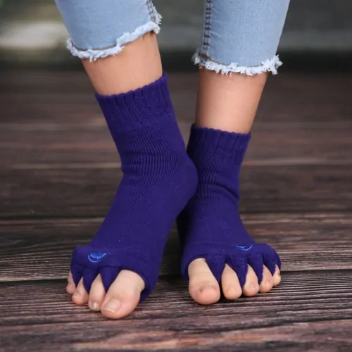 Adjustačné ponožky - PURPLE