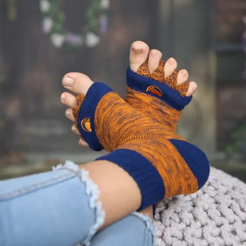 Adjustačné ponožky - ORANGE/BLUE