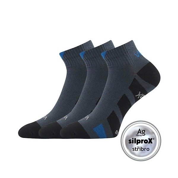 GASTM členkové športové ponožky so striebrom VoXX