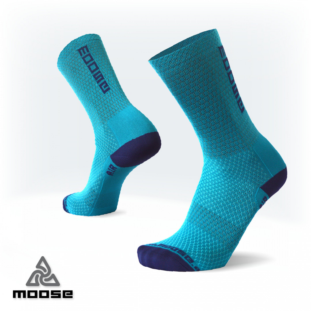 RACE AIR cyklistické letné ponožky Moose