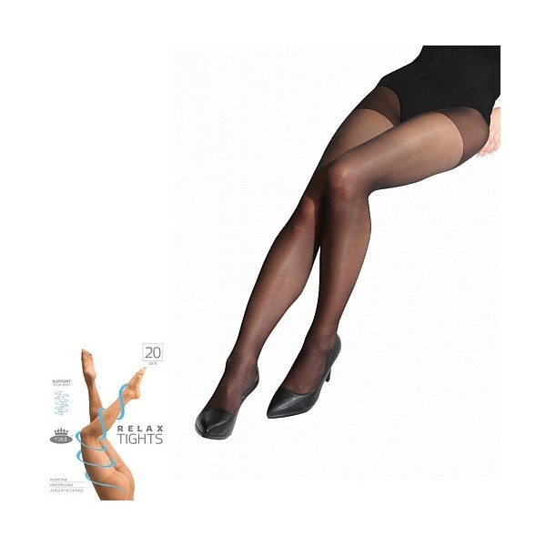RELAX tights 20 DEN kompresné pančuchové nohavice Lady B