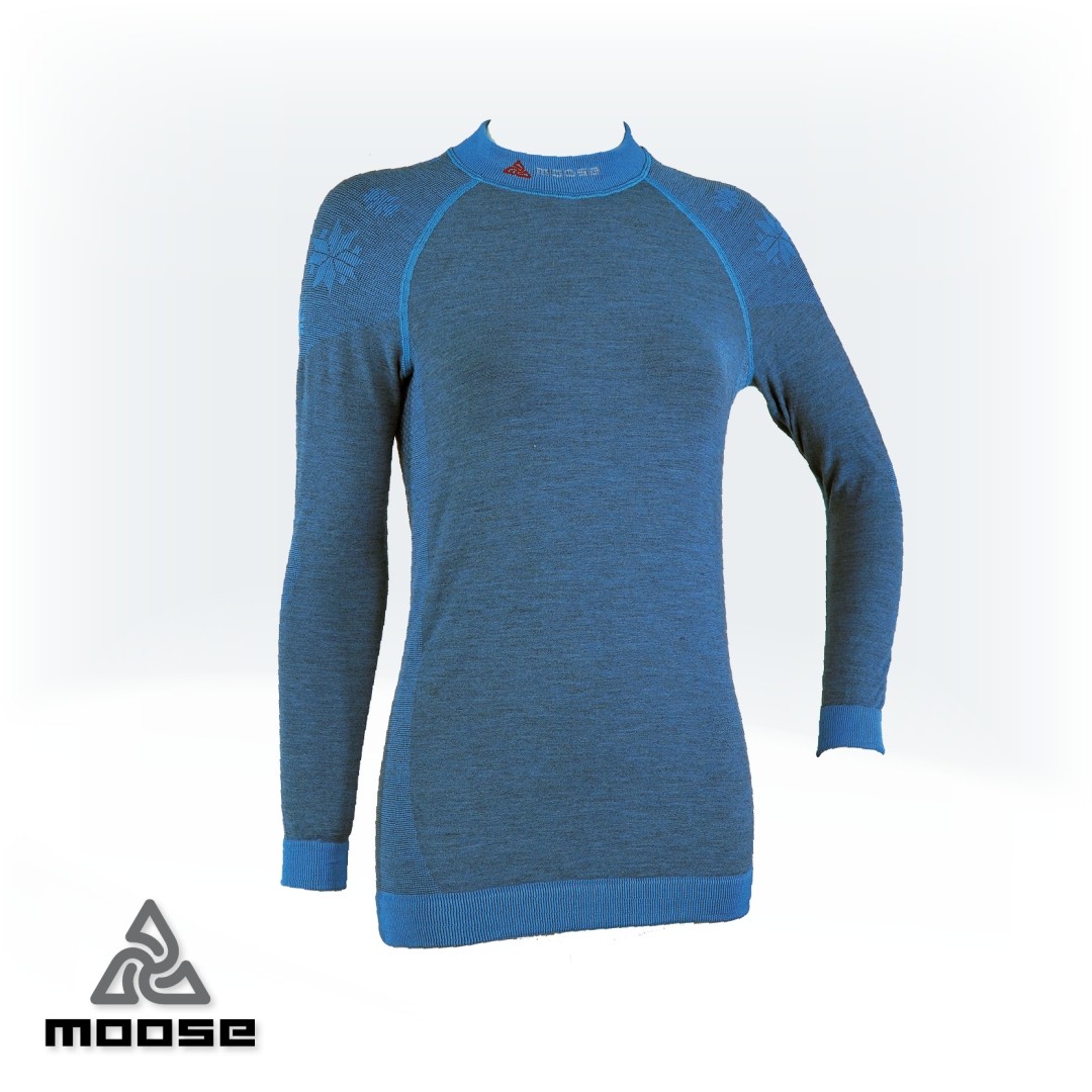 BASE MERINO TEE WOMEN teplá športová termobielizeň Moose