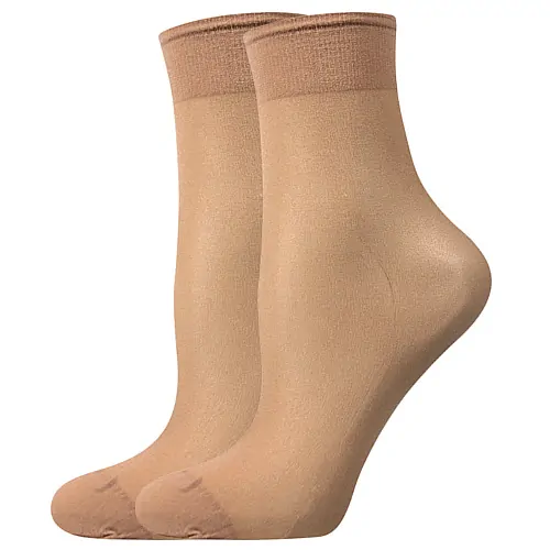 NYLON SOCKS 20 DEN pančuchové ponožky Lady B - 12 párů