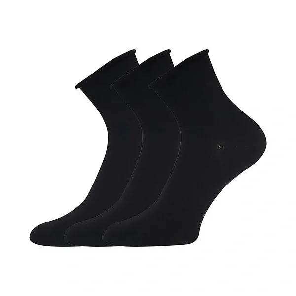 FLOUI slabé ponožky s ohrnovacím zdravotným lemom Lonka