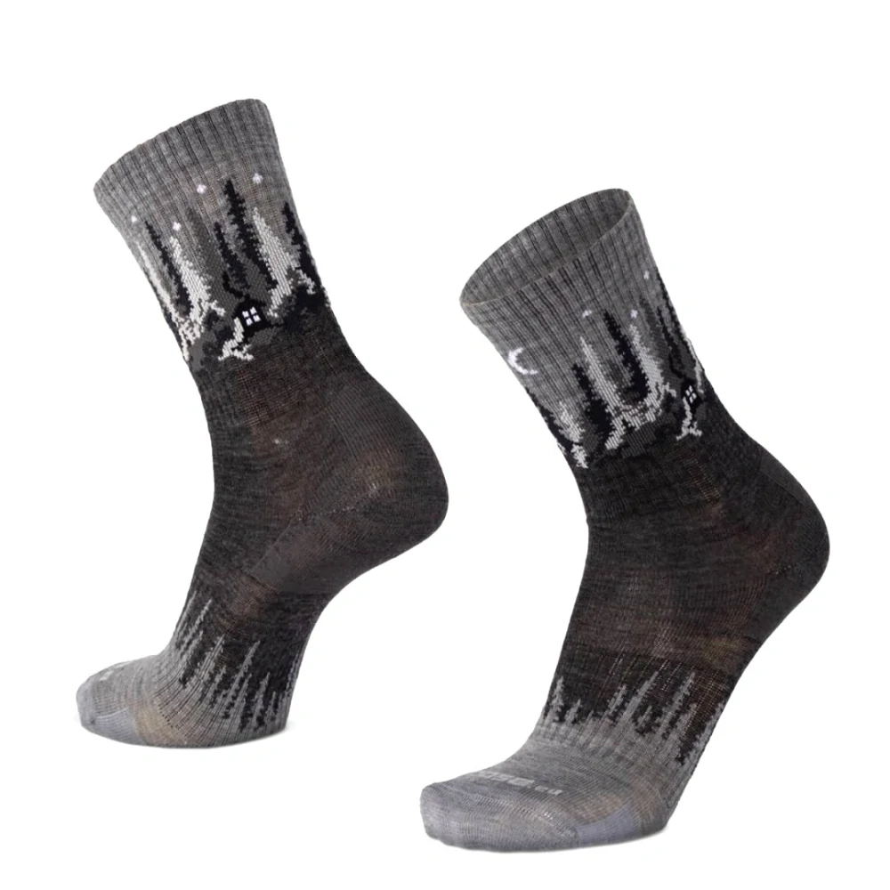 BESKYD GROVE veselé merino ponožky Moose