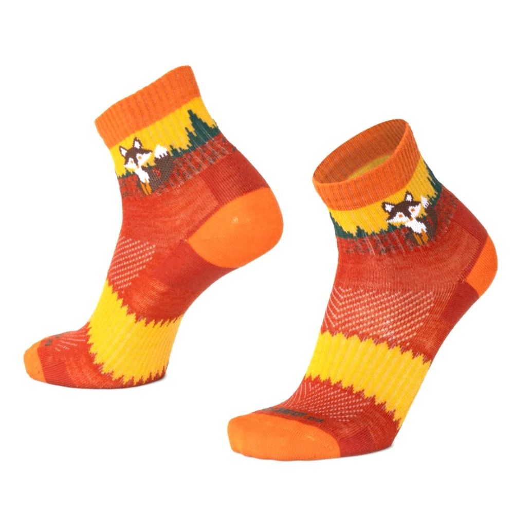 ORLIK FOX členkové merino ponožky s líškou Moose