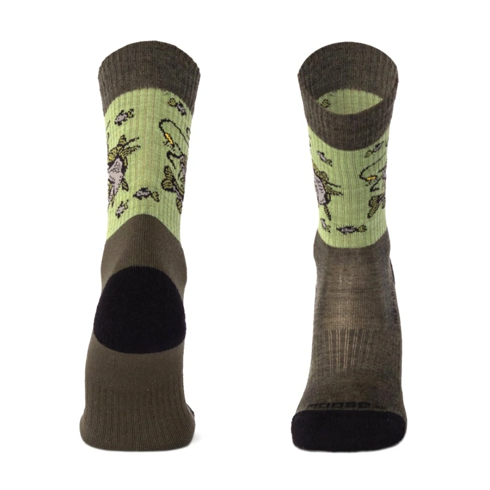TATRAN CATFISH rybárske merino ponožky Moose