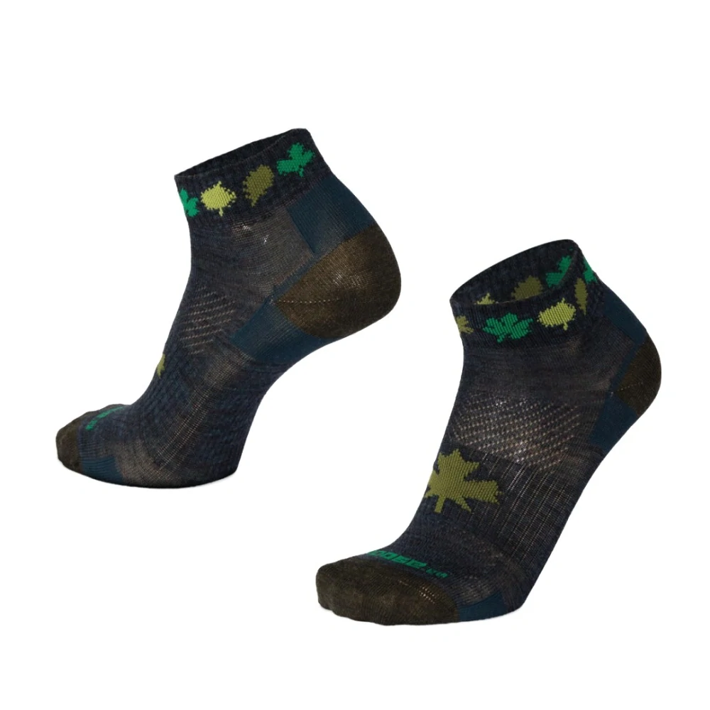 LUZY WOOD nízke merino ponožky Moose